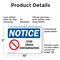 Signmission Safety Culture Sign, 10 in Width, Plastic, Rectangle OS-2PACK-NS-P-710-L-18474 - alternate 2